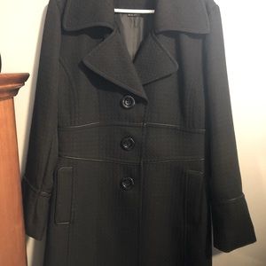 Bianca nygard black coat